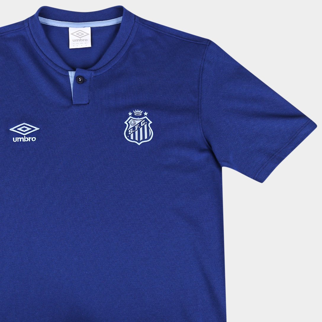 Camisa Polo Santos 2024 Viagem Umbro Masculina