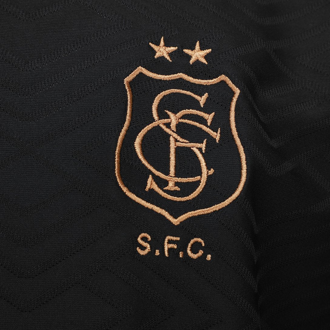 Camisa Polo Santos Orgulho da Baixada Masculina - Preto