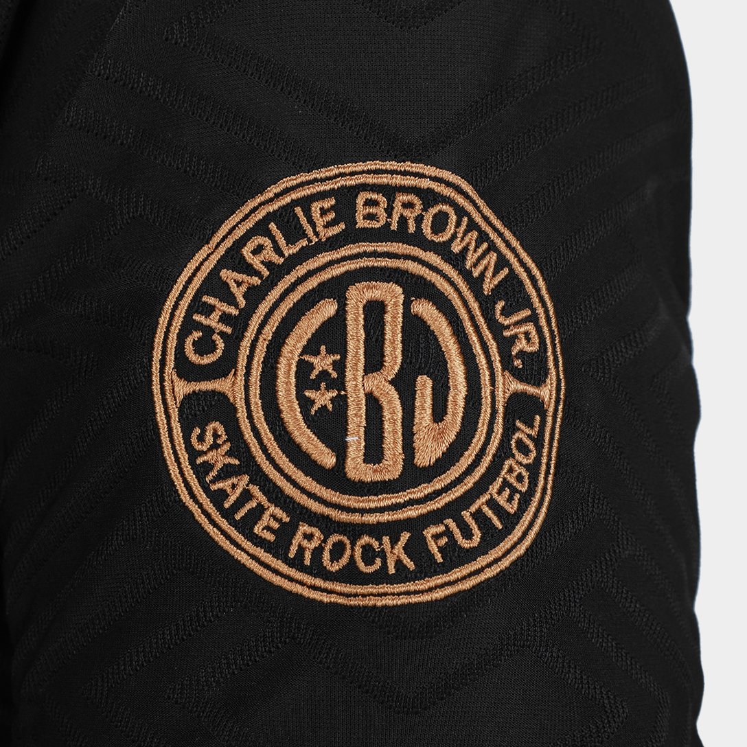 Camisa Polo Santos Orgulho da Baixada Masculina - Preto