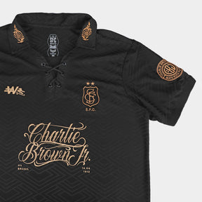 Camisa Polo Santos Orgulho da Baixada Masculina - Preto