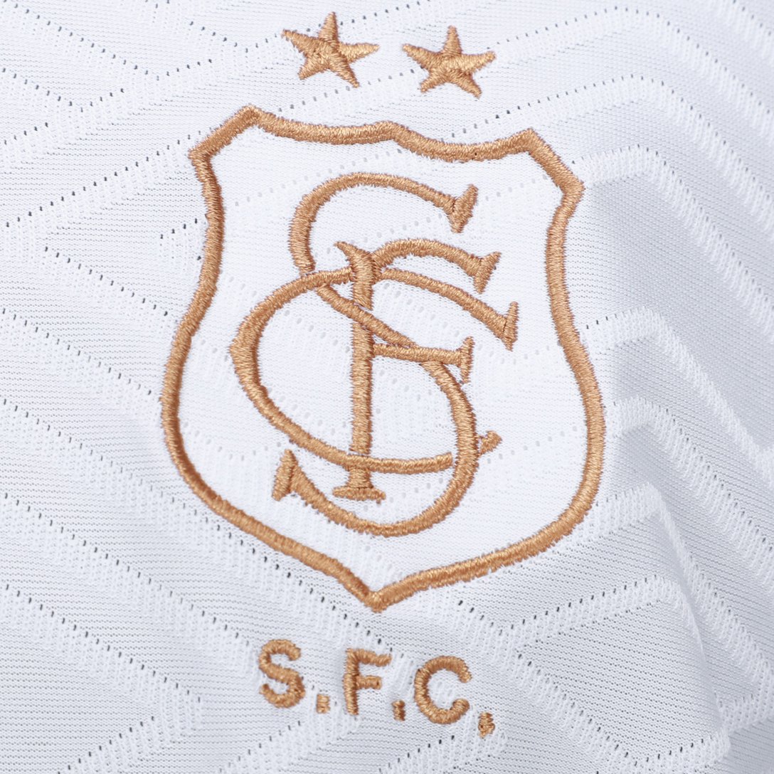 Camisa Polo Santos Orgulho da Baixada Masculina - Branco