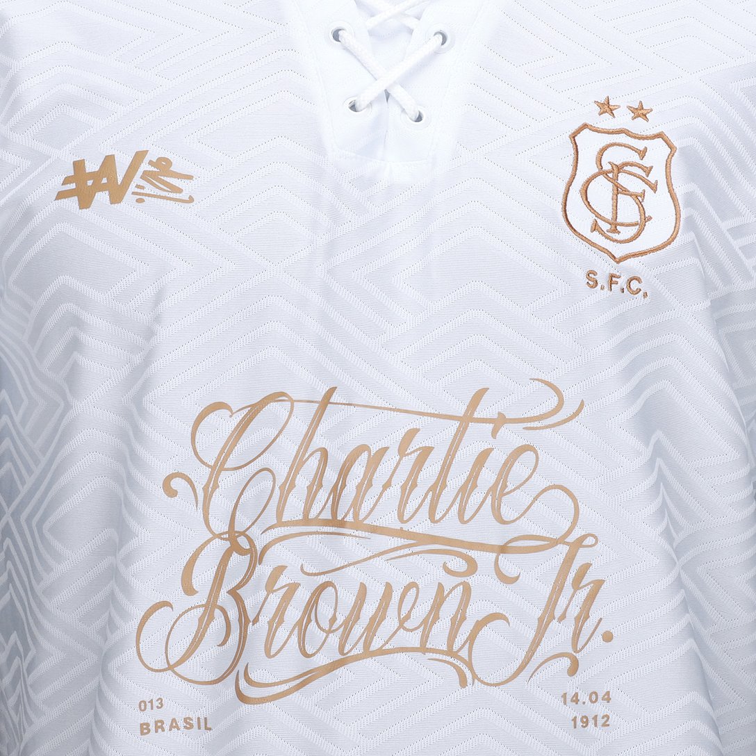 Camisa Polo Santos Orgulho da Baixada Masculina - Branco